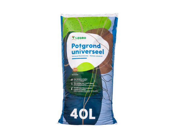 Legro Potgrond 40L. Met 3 Maanden voeding