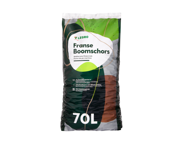 Legro fijne Franse boomschors 70 Liter